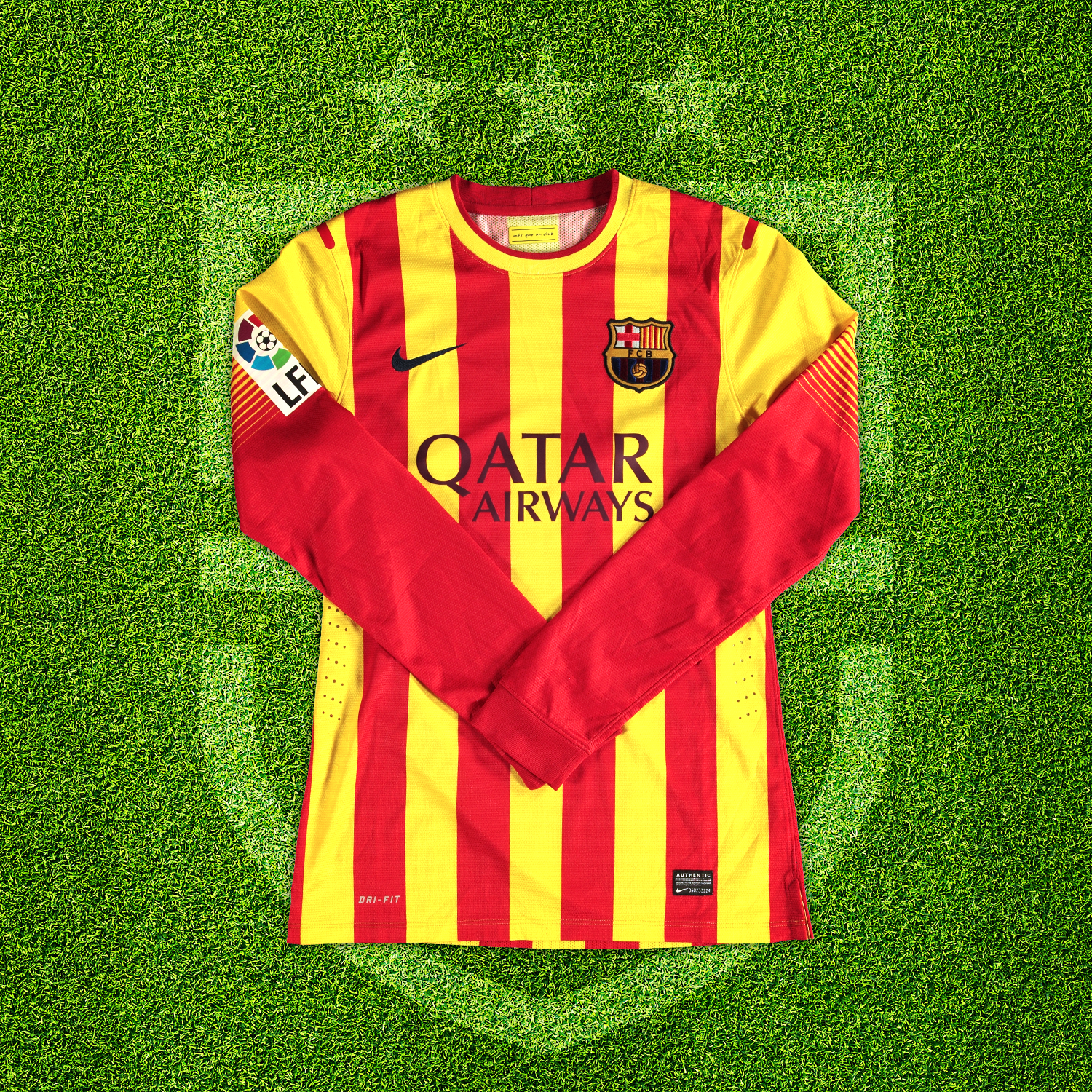 2013-14 FC Barcelona Away Shirt - Match Issue Neymar (M)