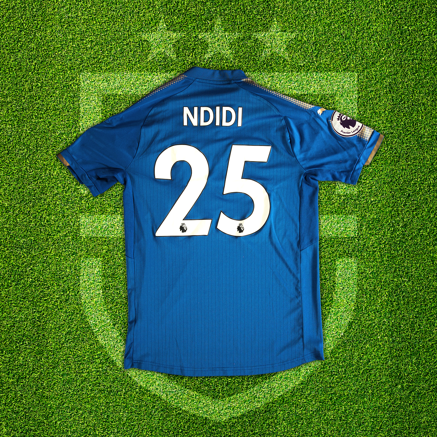 2017-18 Leicester City F.C. Home Shirt Ndidi (M)