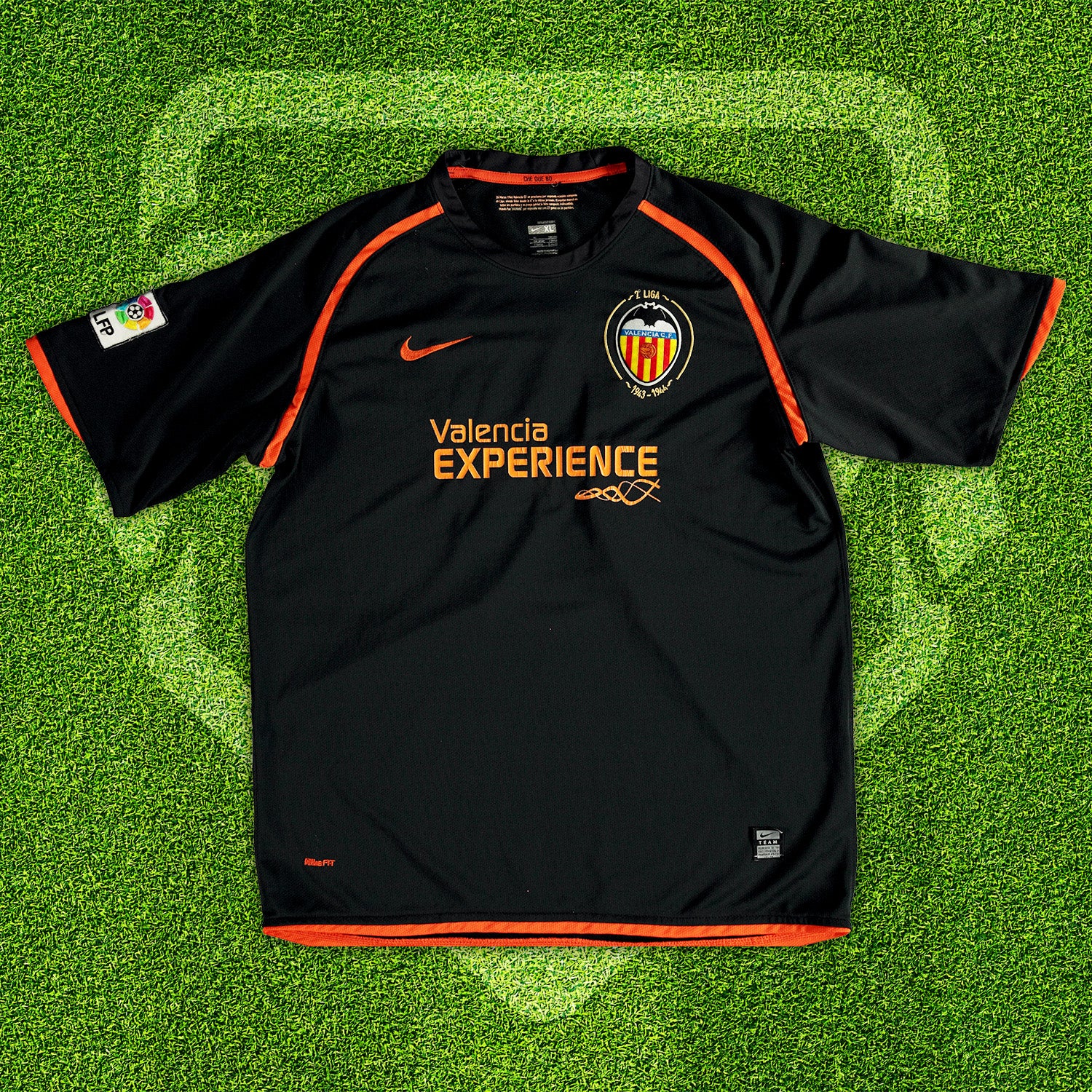2008-09 Valencia CF Away Shirt David Silva (XL)