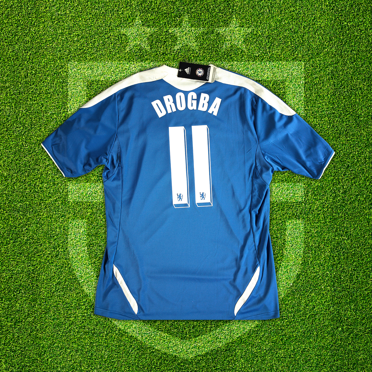 2011-12 Chelsea F.C. Home Shirt UCL Drogba (L)