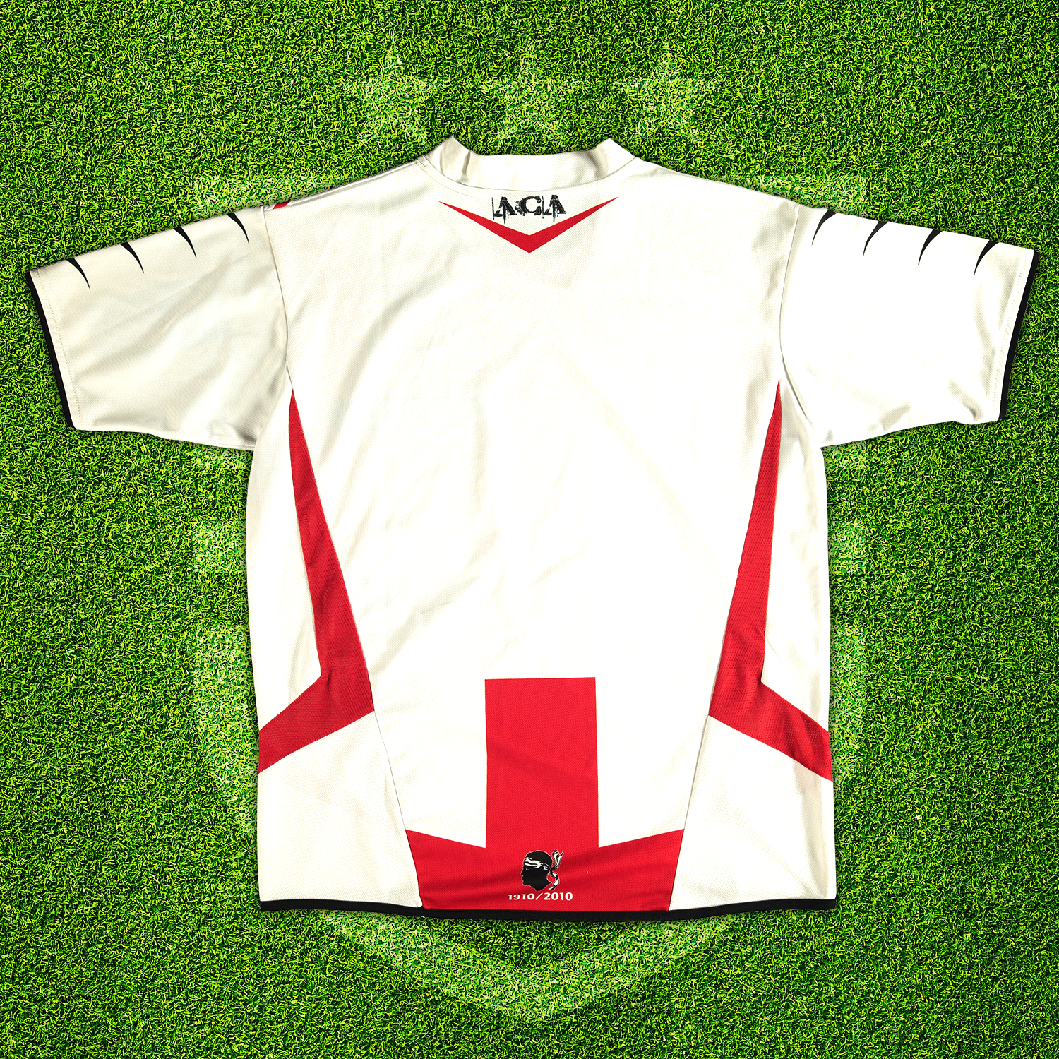 2009-10 AC Ajaccio Home Shirt - 100 Years Edition (XL)