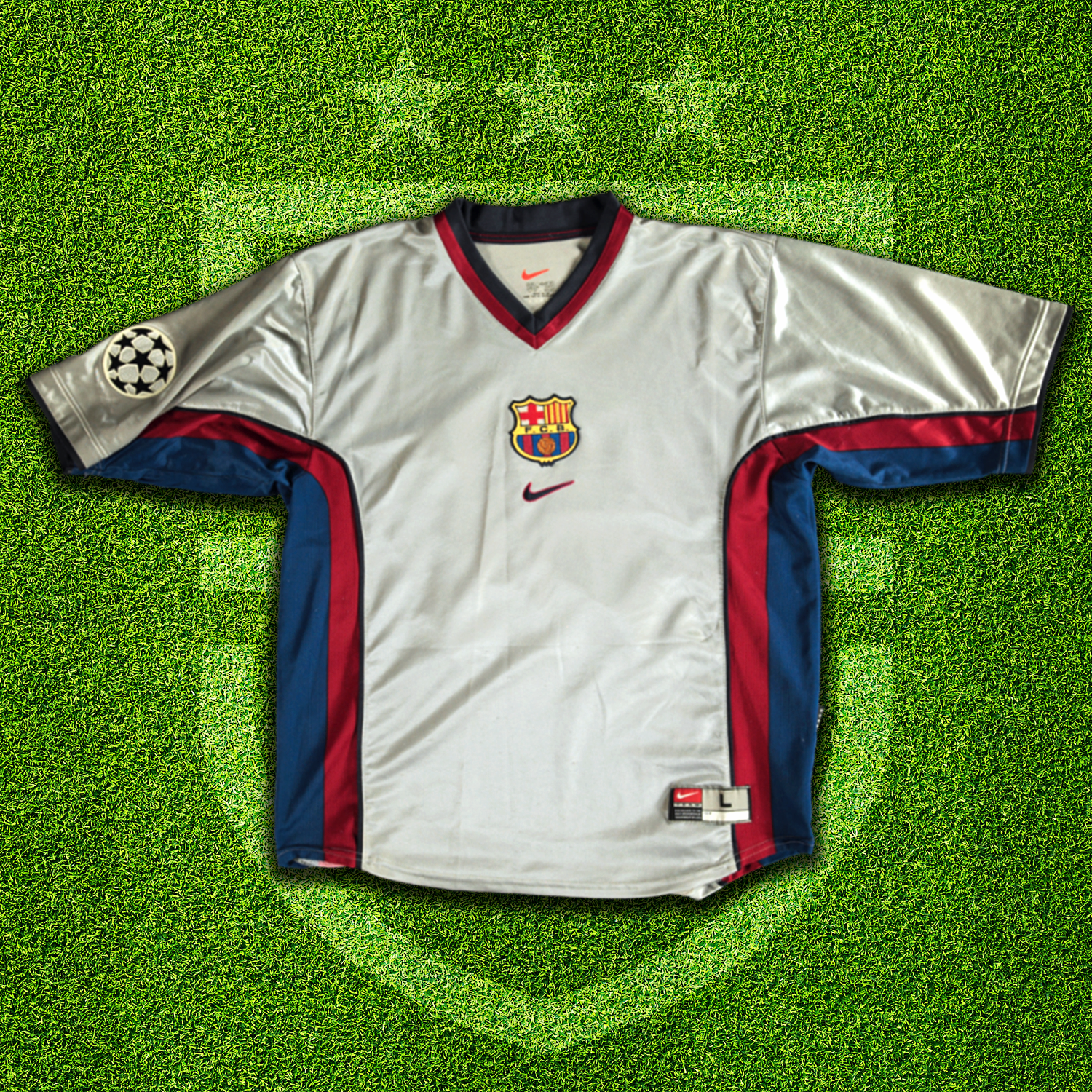 2000-01 FC Barcelona Away Shirt Puyol (L)