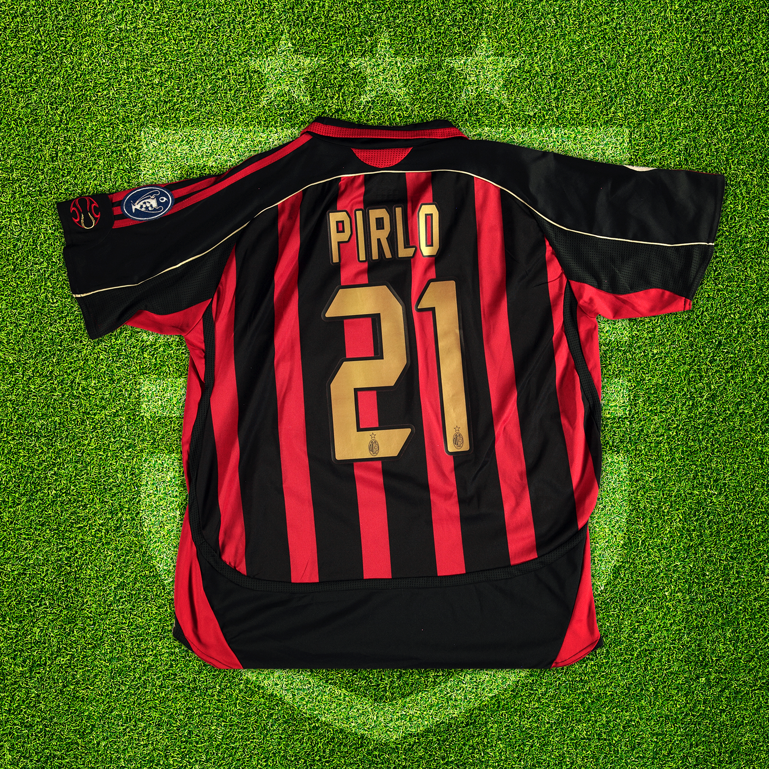 2006-07 A.C. Milan Home Shirt Pirlo (XL)